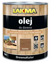 Lakma Apsauginis aliejus medienai, terasoms, grindims, baldams, kaštonas, 2.5l