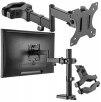 Maclean monitoriaus laikiklis Led Lcd Oled 17-35" ant stulpo vamzdžio, premium
