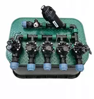 Gardeno Rain Bird Hv 5 sekcijų rinkinys su filtru ir kompresoriumi Pe 25 šulinys