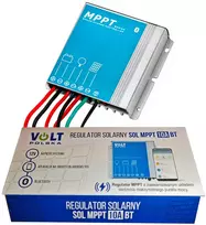 Saulės reguliatorius Mppt 10a Bluetooth Volt