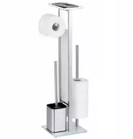 Wenko 3in1 tualetinio popieriaus ir wc šepečio stovas