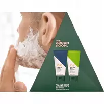 Groom Room Shave Duo rinkinys: skutimosi gelis + balzamas veidui