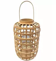 Skandi.pl medinis žibintas ant balkono terasos namams svetainei boho didelis 46cm