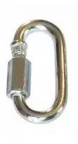 Sraigtinis karabinas jungtis lynui 4mm