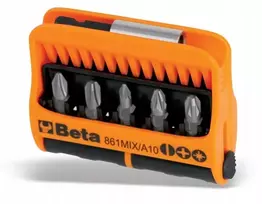 Beta 10 antgalių ir magnetinio laikiklio rinkinys dėžutėje