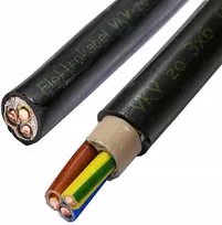 Elektrokabel Yky žemės kabelis 3x6 1m 6548