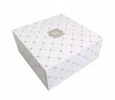 Dėžutė tortui 30x30x12,5 cm – vestuvėms, krikštynoms, gimtadieniams
