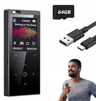 Vaizdo grotuvas Mede8er Mp3 grotuvas Bedee Bluetooth Dodosoul 64Gb jutiklinis ekranas su radijo imtuvu