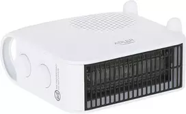Adler europe ad 7725w termoventiliatorius 2000w šildytuvas su termostatu, ventiliatoriaus funkcija, apsauga nuo perkaitimo, 2 šilumos nustatymai, baltas