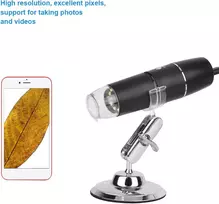 Usb skaitmeninis mikroskopas, 0x-1000x led mobiliojo telefono mikroskopas kišeninis mikroskopas su reguliuojamu stovu wifi funkcija suderinamas su ios android planšetiniu kompiuteriu