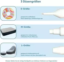 Misomo elektrinis oro siurblys pripučiamiems oro čiužiniams, baseinams, plaukimo ratams, žaislams, Ac 220-240v 2 viename pripūtimui ir išpūtimui su 3 priedais