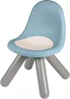 TV staliukas Smoby Life vaikiška kėdė, mėlyna, pagaminta iš perdirbtos medžiagos, atspari Uv spinduliams, tvirtas plastikas, skirta naudoti viduje ir lauke, nuo 18 mėnesių