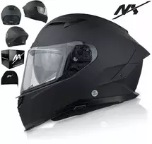 AMX Integralus motociklo šalmas Nx Speed Ii, dydis L | Paruoštas interkomui | Su skydeliu