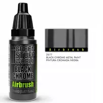 Kreator Gsw 2577 Chrome Paint - Juodas Chrome Airbrush 17ml