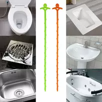 5 vnt. 51 cm kanalizacijos valymo spiralė, lanksti