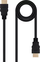 Brightium Hdmi 2.0 kabelis 4k@60hz 18gbps 1.5m juodas - idealus aukštos kokybės vaizdo ir garso perdavimui tarp įrenginių