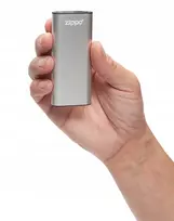 Heatbank Zippo 3 Powerbank Rankų šildytuvas Sidabrinė