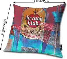 Dekoratyvinis pagalvės užvalkalas "havana Club" 45x45 cm