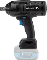 Högert Technik 18 V bešepetėlinis akumuliatorinis smūginis veržliaraktis, 1000 Nm sukimo momentas, 3/4 colio kvadratinė jungtis, Led lemputė, 3 sukimo momento lygiai, skirtas dideliems sukimo darbams