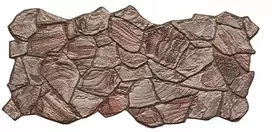 Sienų paneliai 3d pvc akmuo ruda ruda rock ruda akmens imitacija 4x