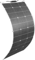 100 W saulės baterija 18 V lankstus saulės modulis monokristalinis saulės įkroviklis, skirtas ne tinklo sistemoms / salų sistemoms / nešiojamoms elektrinėms / akumuliatoriams / valtims / automobiliams / stogams / stovyklavimui lauke / įkrovimui / sodui