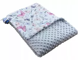 Minnie Mouse Minky medvilninis vaikiškas pledukas vasarai, lengva antklodė, 75x100cm, Małe Duże