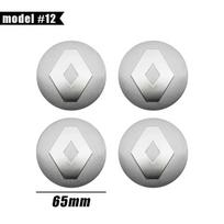 Skirta Renault Austral Kadjar Megane Captur Arkana Dacia Logotipo Ratlankio Dangtelio Lipdukai 4 vnt. 56mm 60mm 65mm Automobilio Ratlankio Centrinio Gaubtelio Lipdukai