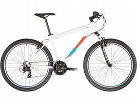 Mtb dviratis Serious Rockville, 18 colių rėmas, 27,5" ratas, baltas