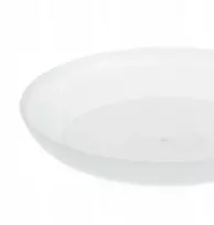 Malwo 50x bespalvis plastmasinis stovas gėlių vazonams orchidėjoms 19cm