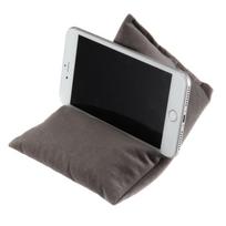 New Handmade Phone Tablet Pillow Holder Soft Fabric Triangle Mobile Phone Support Multifunction Reading Stand Desk