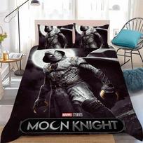 Anime Duvet Cover Pillowcase Moon Knight Bedding Set Adult Boy Girl Bedroom Decoration Children Gift Single Double Large Size 140x200cm