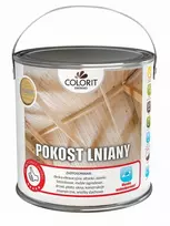 Colorit Linų sėmenų aliejus 2,5l natūralus aliejus gruntas impregnantas medienai