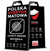 Matizuota hidrogelio plėvelė Motorola G85 be pirštų antspaudų