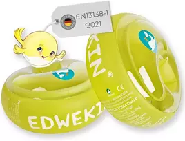 Edwekin® Vaikų plaukimo ratukai (1-6 m.) | Patvirtinta kokybė | Didelės oro kameros