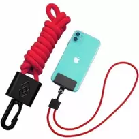 Smart-tel virvelė telefonui dėklui Crossbody, raudona