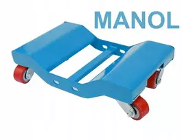 Manol Serviso vežimėlis sukamaisiais ratais mėlynas 1800kg 1-wn1/obr/n4