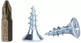 500 vnt. cinkuoti medvaržčiai 4,5 x 16 mm, Pozidriv galvutė