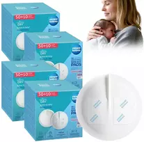 Canpol Babies 4x60 Vienkartiniai geliniai įklotai į liemenėlę Canpol Minkšti Sugeriantys Kvėpuojantys
