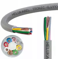 Valdymo kabelis Liyy 8x0,5 neekranuotas Helukabel metrais