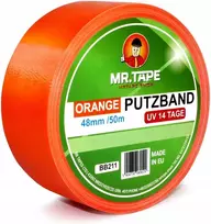 Tvirtinimo juosta fasadui, 48mm, Uv atspari, oranžinė