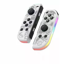 Switch joycon kairysis ir dešinysis žaidimų valdiklis Rgb apšvietimas 5.2 Bluetooth