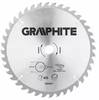 Graphite pjovimo diskas su karbidiniais dantimis 315 mm 40 dantų