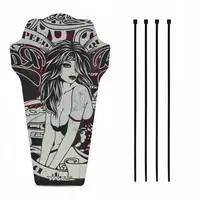 Racker Wake Dh Enduro Fr 27cm lankstus dviračio purvasargis + tvirtinimo juostos