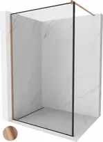 Mexen Kioto Walk-in dušo sienelė 160 x 200 cm vario spalvos, 8 mm stiklas