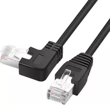 Šakotuvas Yacsejao Cat6 90° Kampinis Ethernet Kabelis, Rj45, 1m