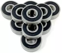 Rutulinis guolis 608 2rs 8x22x7mm komplektas = 10vnt rinkinys 10 vienetų