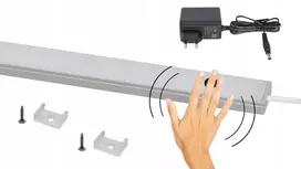 Led po spintelėmis skirtas apšvietimas virtuvei, stalviršiui, 30 cm, Bekontaktis