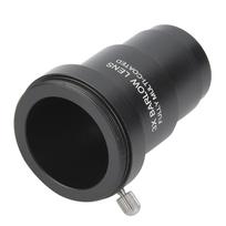 3x Barlow Lens M42x0.75 Thread Interface for 1.25 Inch Astronomical Telescope Eyepieces gray