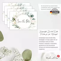 Eummel 25 atvirukai „save the Date“ vestuvių kvietimas „mes tuokiamės“ vestuvių vakarėlis „save the Date“ kortelės vestuvių boho