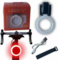Jams galinis dviračio žibintas usb įkraunamas led dviračio žibintas galinis stiprus